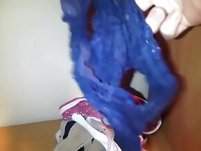 little sisters lace-work assemblage